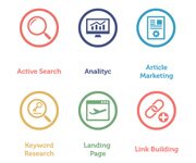 Free 60 SEO Services Icons