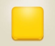Gold App Icon Template