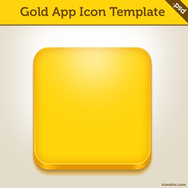 gold-app-icon-template